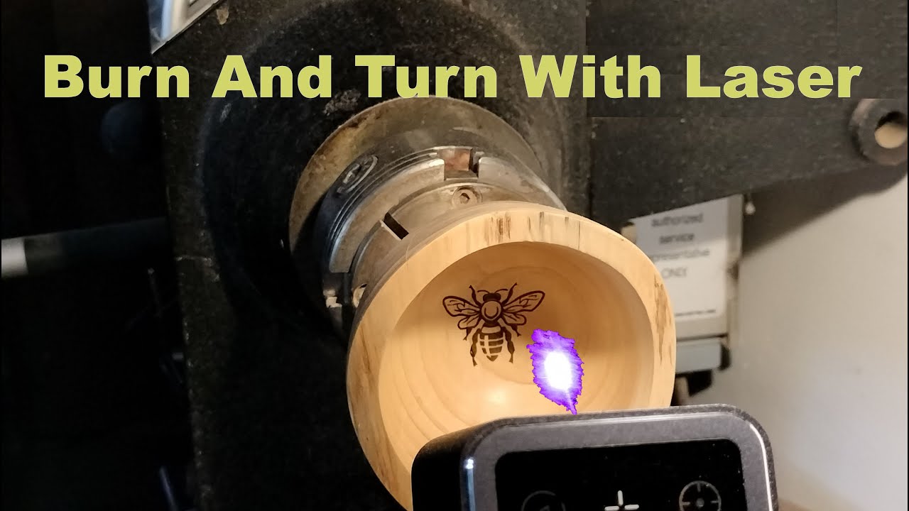 Wood Turning Meets Hi Tech Laser