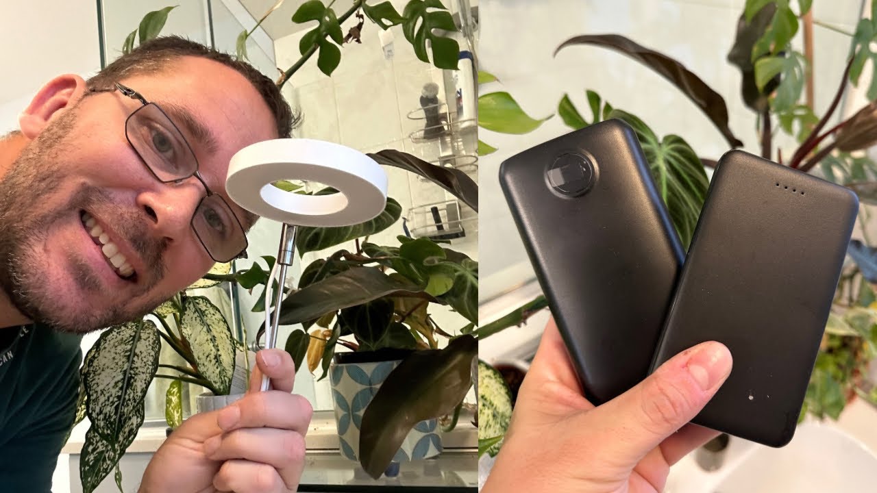 Can I use Power banks to power small Grow lights