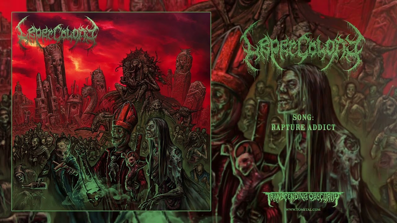 LEPER COLONY (Sweden/Germany) - Rapture Addict (Death Metal) Transcending Obscurity