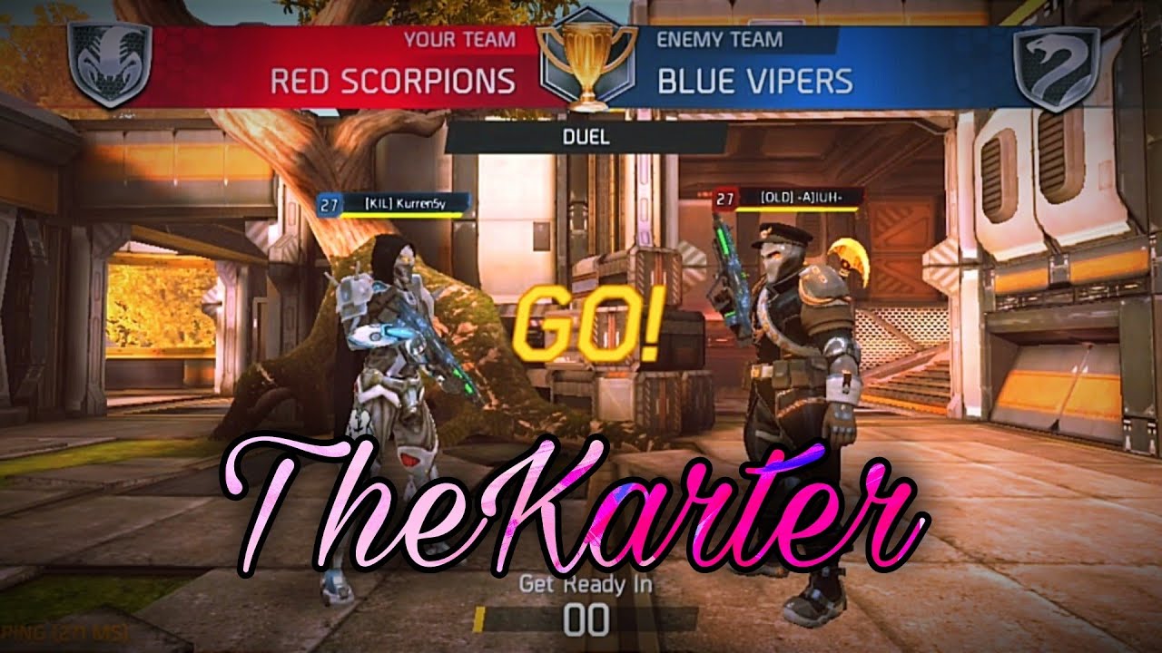 Shadowgun Legends: Dueling against [KIL] Kurren5y (TheKarter)