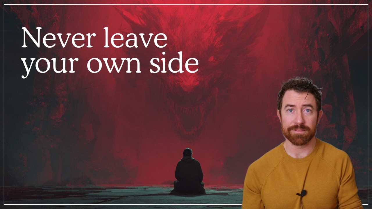 From now on: Never turn against yourself.