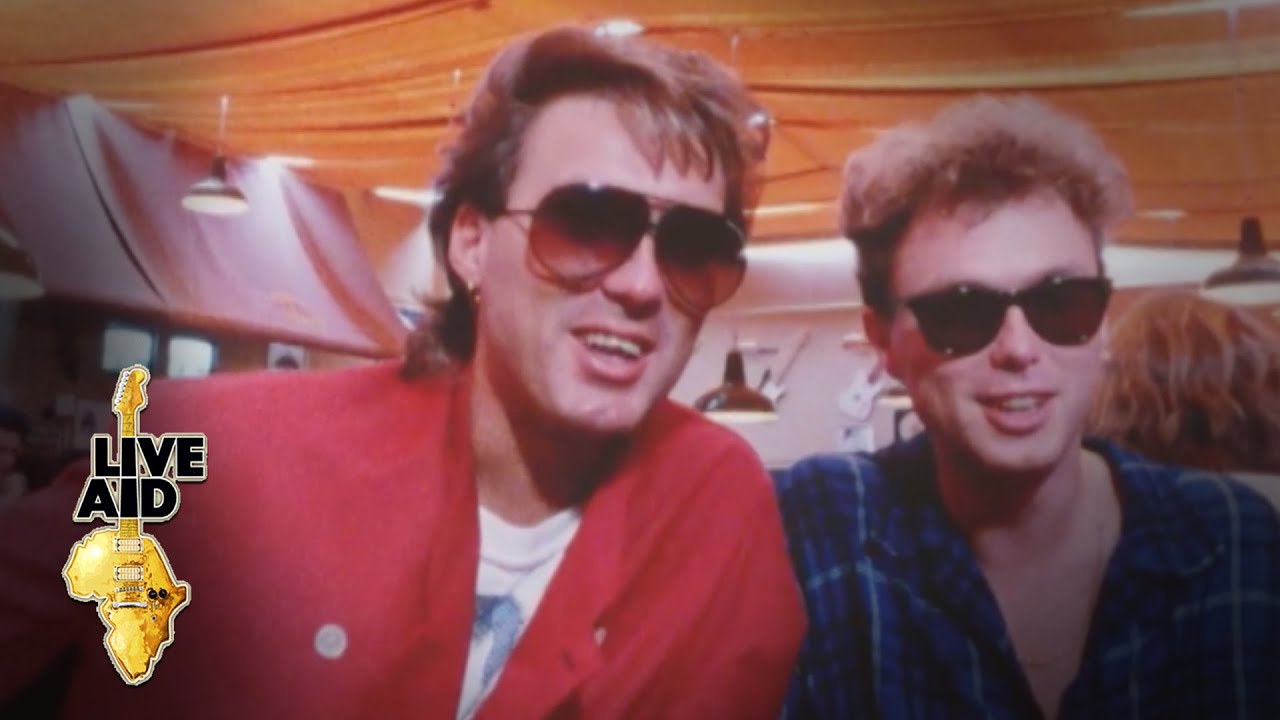 Spandau Ballet - Backstage Interview (Live Aid 1985)
