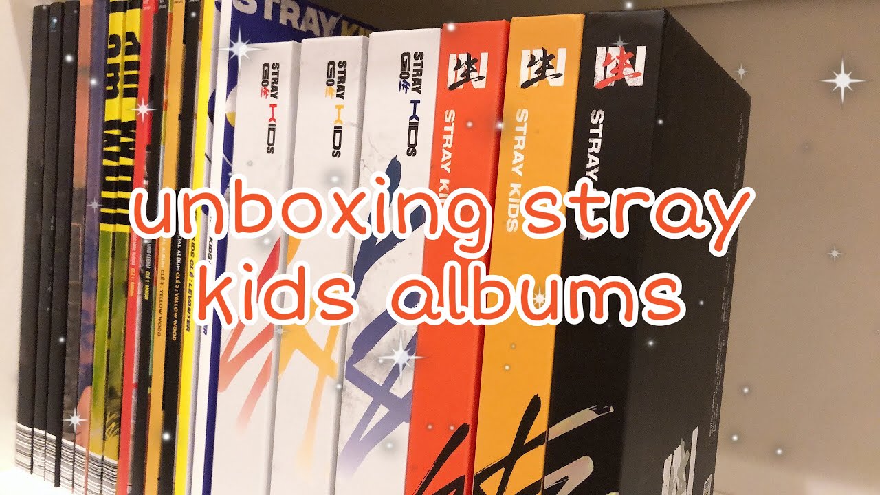 ☆ starting a new collection - opening every stray kids album ❣️