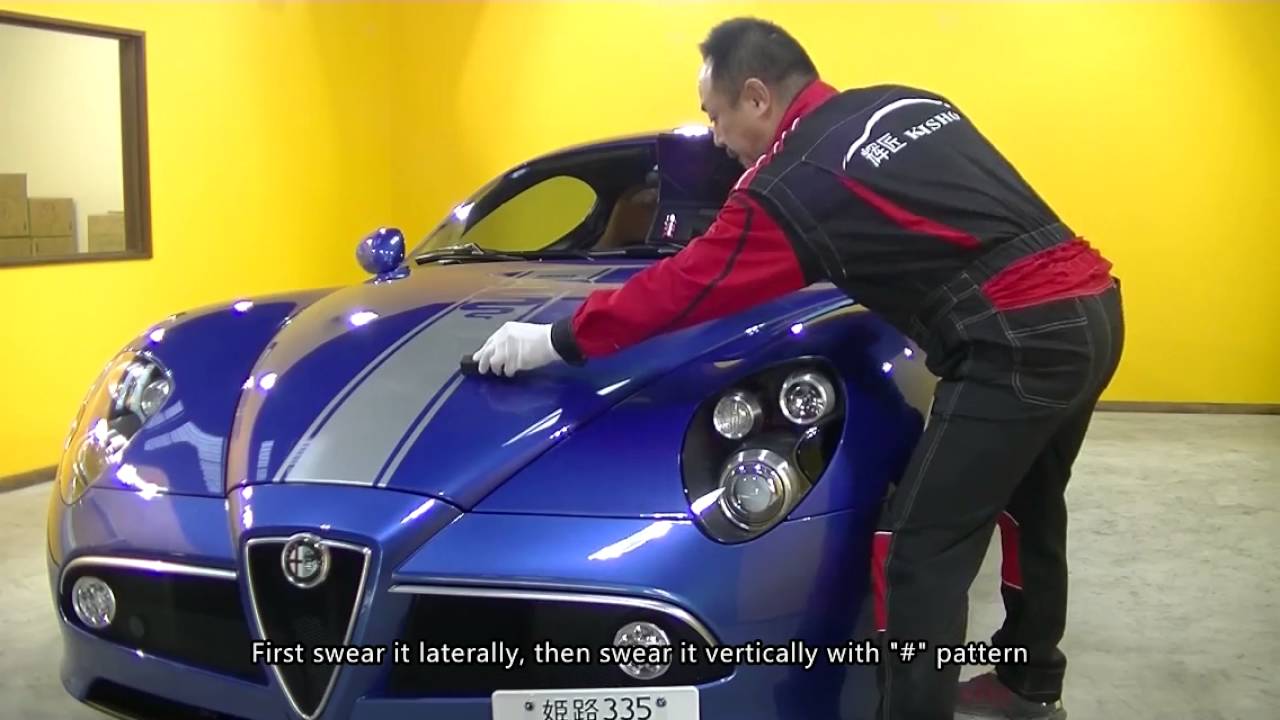 701+901+X-03 KISHO GLASS COATING Construction  Video