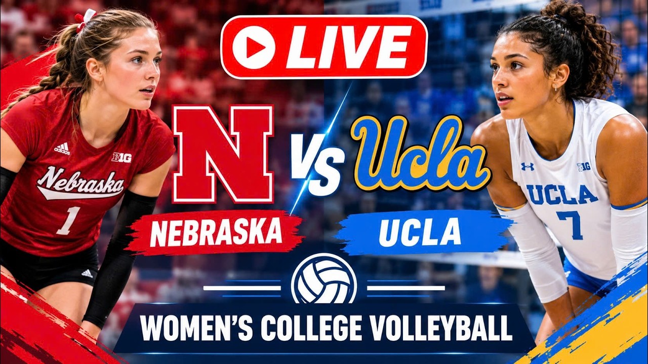 LIVE 4K -- Nebraska vs UCLA | October 22,2026 | Women's College Volleyball 2026