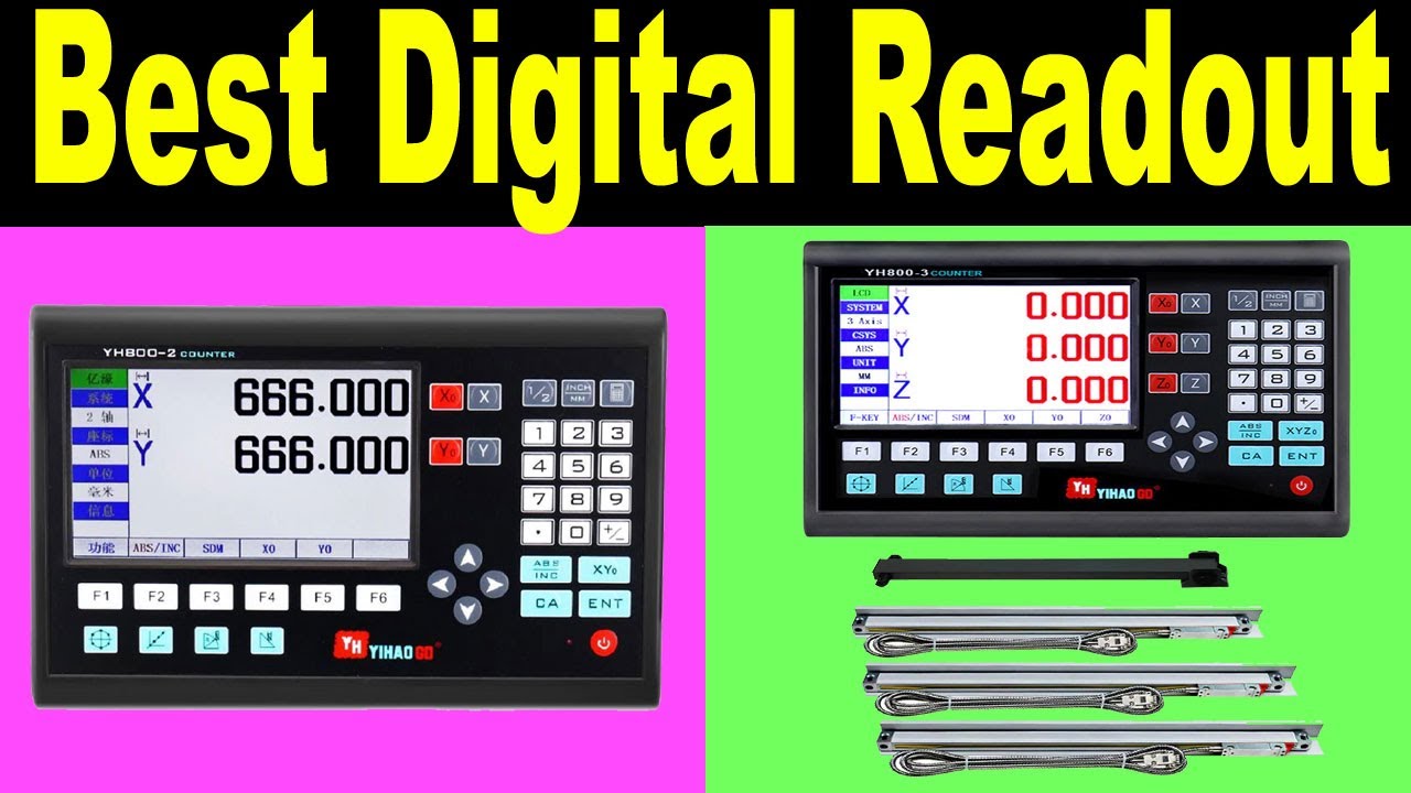 TOP 5 Best Digital Readout DRO 2020 | Milling Lathe Digital Readout