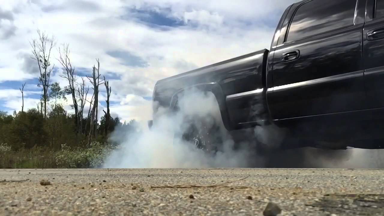 TT duramax slow motion burnout