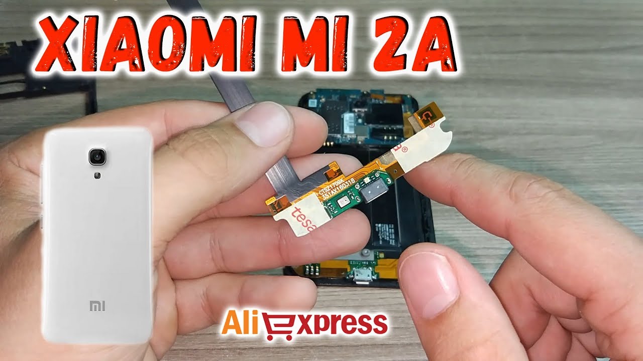 Xiaomi MI2A разборка и замена Micro USB