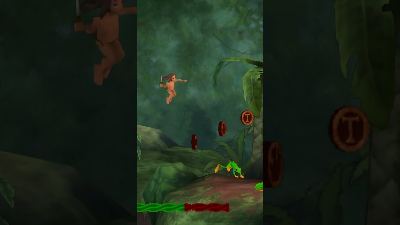 Tarzan Action Game #shorts