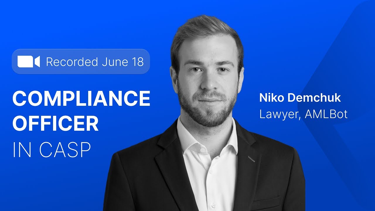 How to Become a Compliance Officer in Crypto | AMLBot Webinar