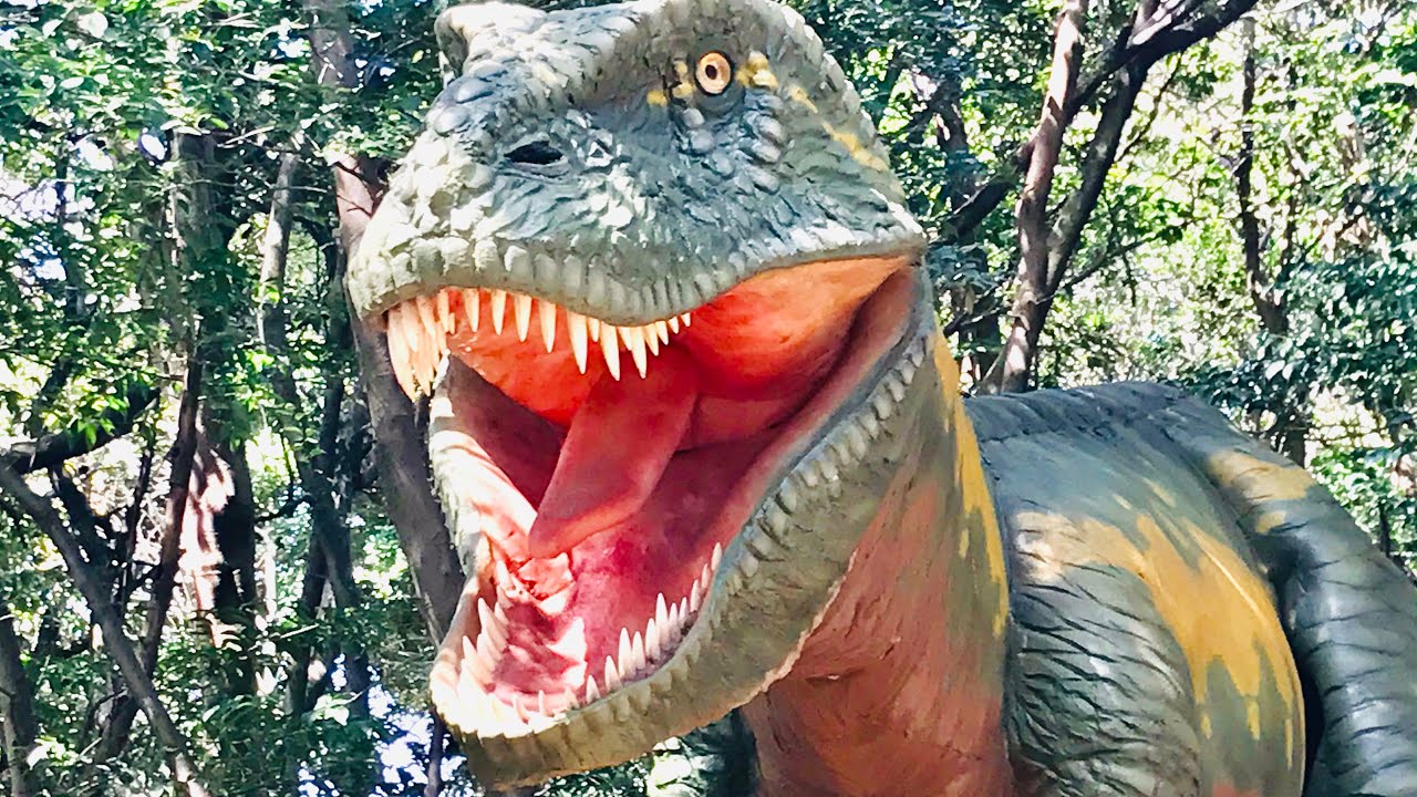「ディノアドベンチャー」(大高緑地公園内)名古屋市緑区、2021.3.23