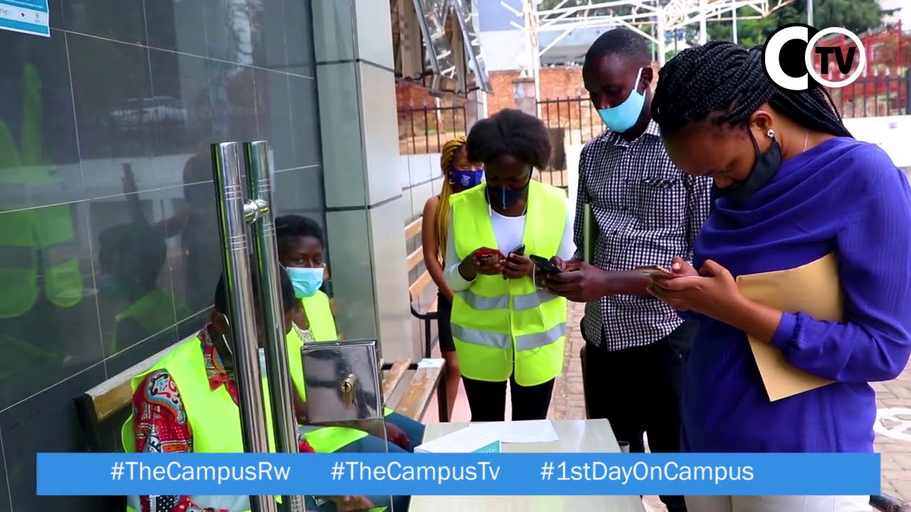 1st day of students in University of Kigali.