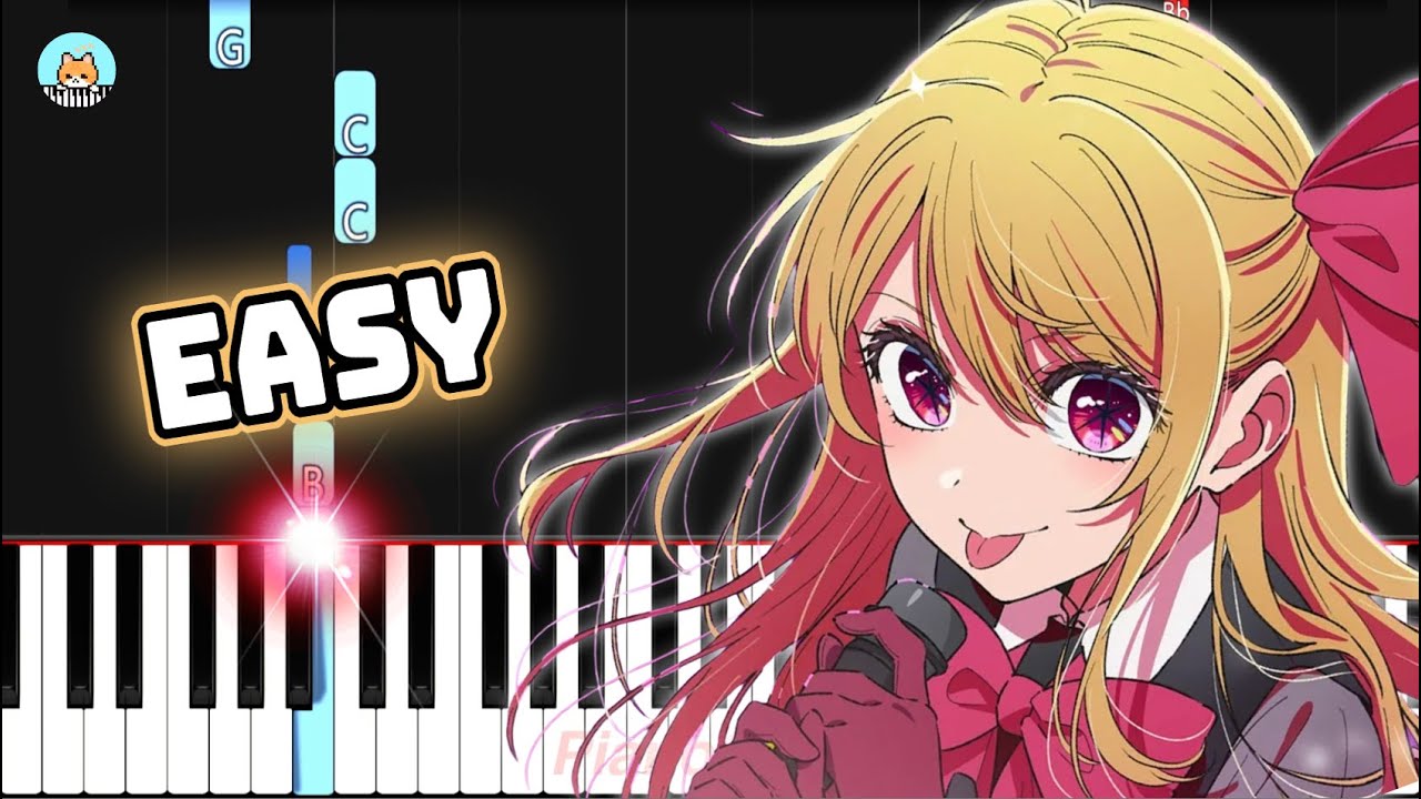 Oshi no Ko Season 3 OP - "TEST ME" - EASY Piano Tutorial & Sheet Music