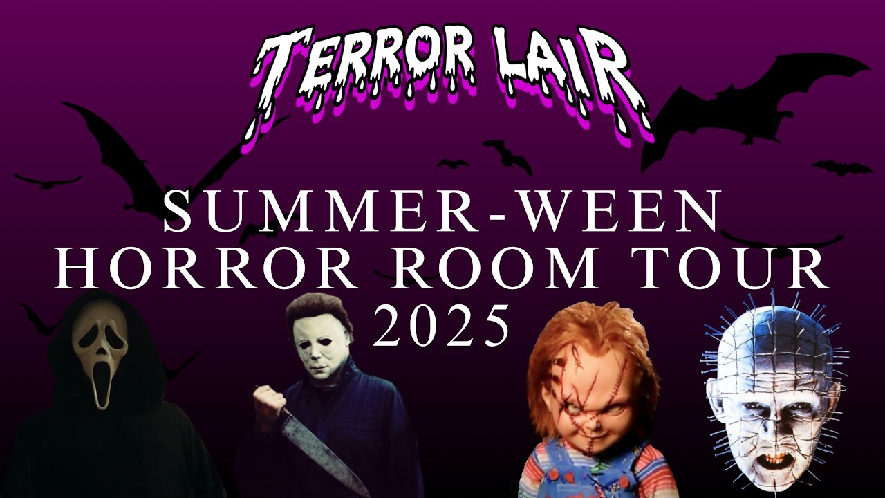 SUMMERWEEN HORROR ROOM TOUR 2025 | Terror Lair - Horror Collectibles