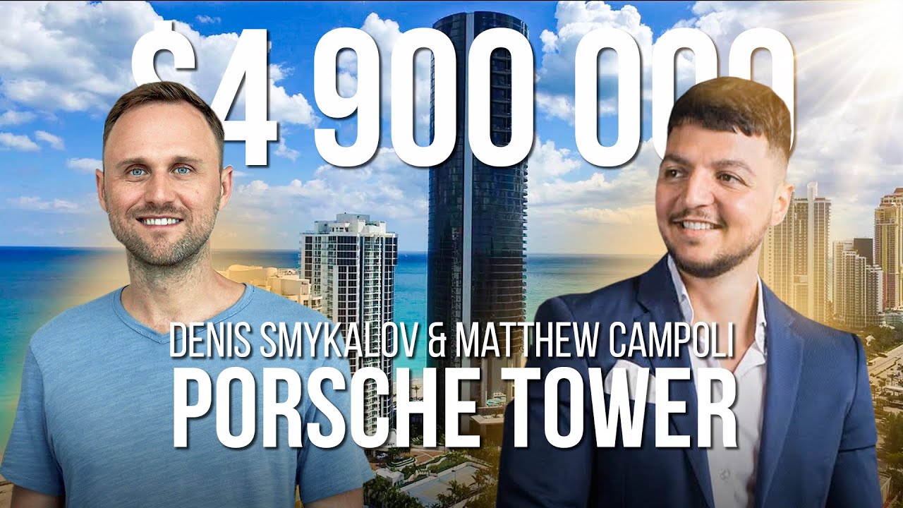 $4.9M Mansion in the Sky with Private Pool and Garage! | Porsche Design Tower Miami Condo Tour