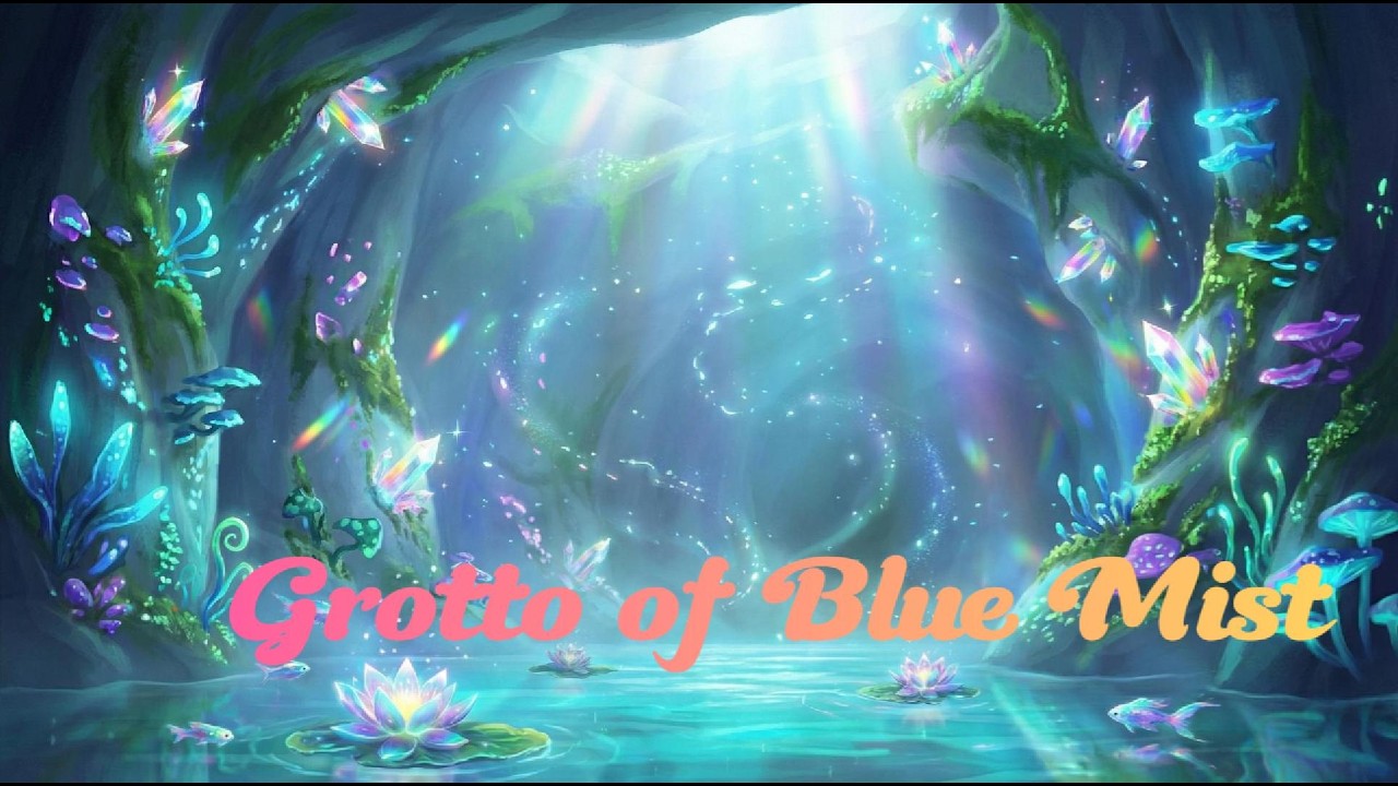 Grotto of Blue Mist | Relaxing Instrumental Sleep, Meditation, Stress relief and emotional balance.