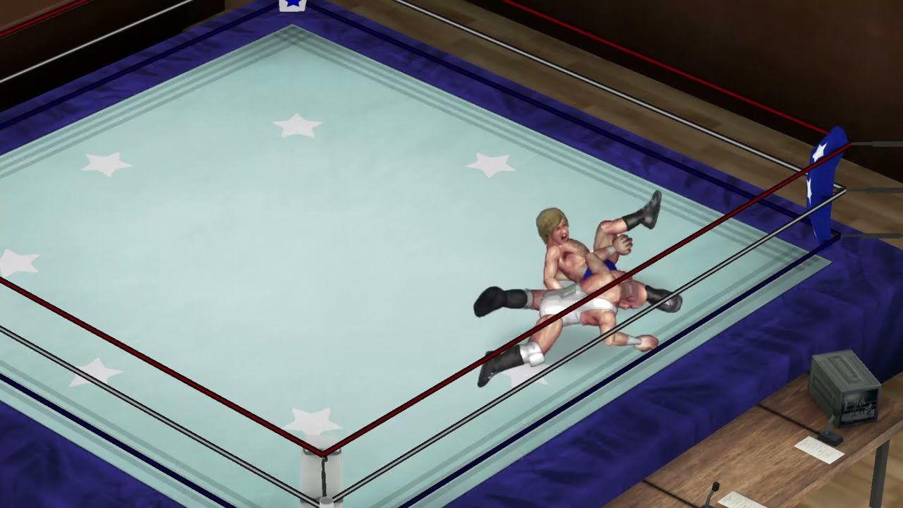 Fire Pro Wrestling World: Chain Wrestling Demonstration