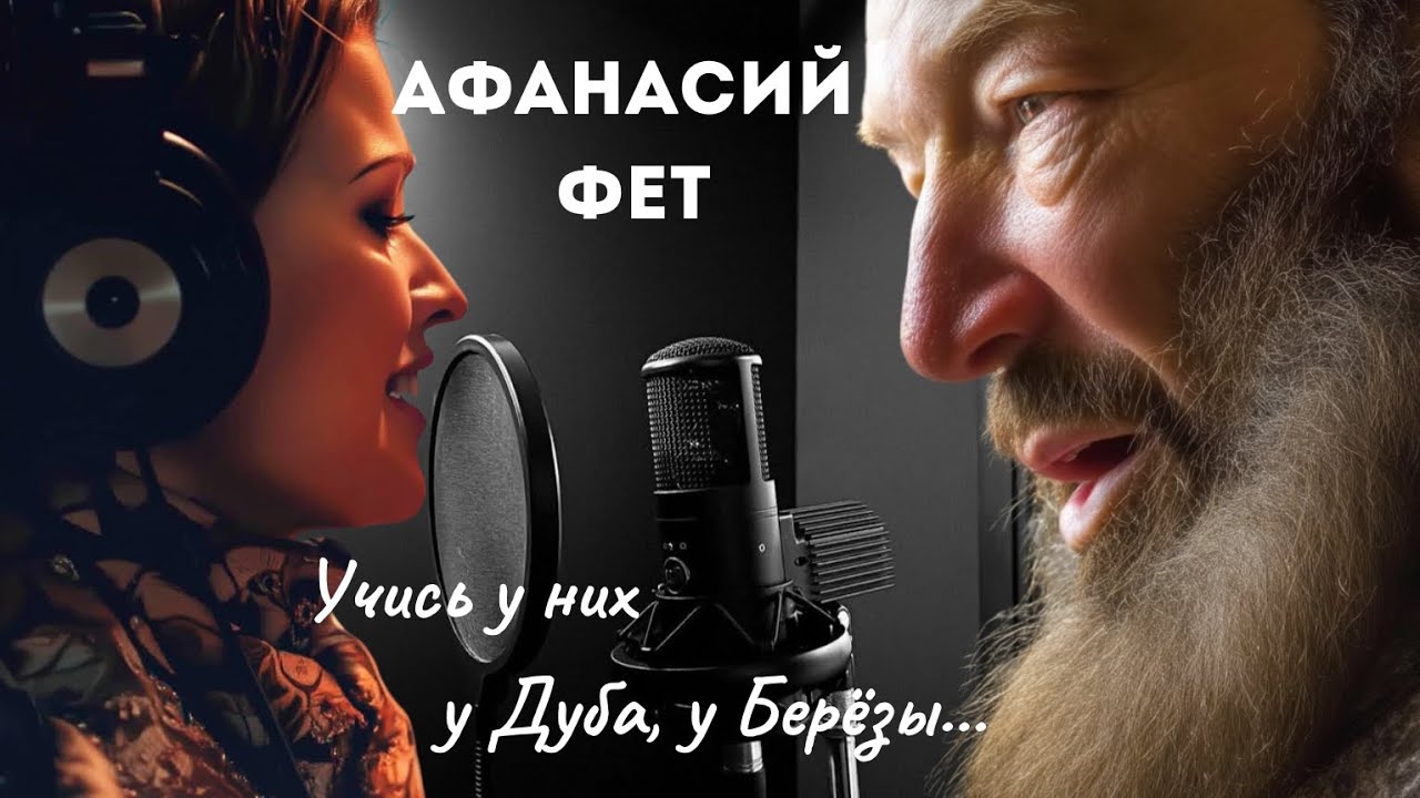 Афанасий Фет (Учись у них — у дуба, у берёзы...) Песня AI