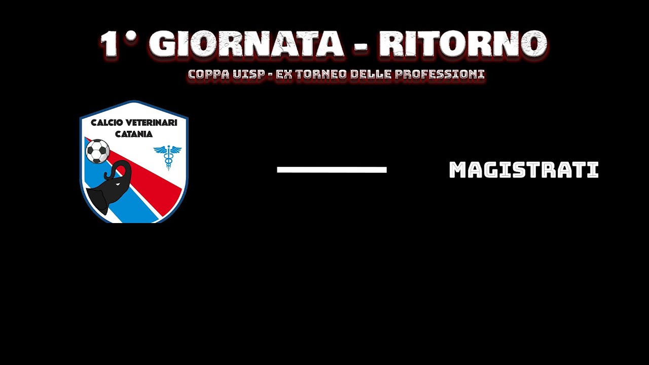 HIGHLIGHTS| 1 GIORNATA - DI RITORNO| UISP EX TORNEO PROFESSIONI} VETERINARI 4-2 MAGISTRATI