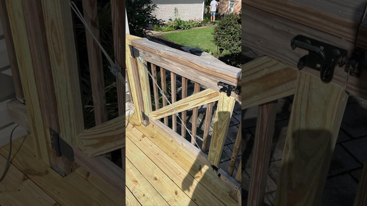 Fixing a sagging gate