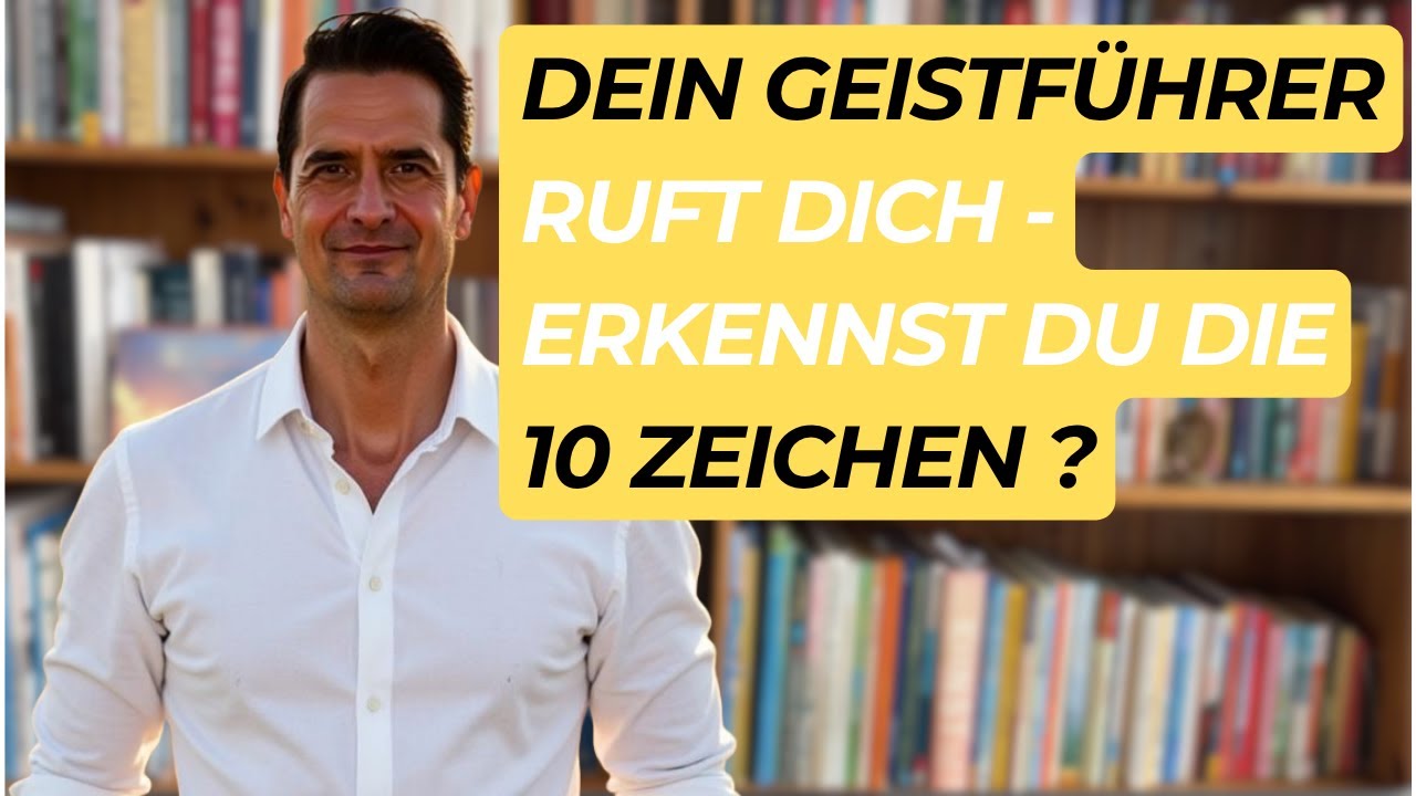 10 Zeichen, DASS dein Geistführer versucht, mit dir KONTAKT aufzunehmen.