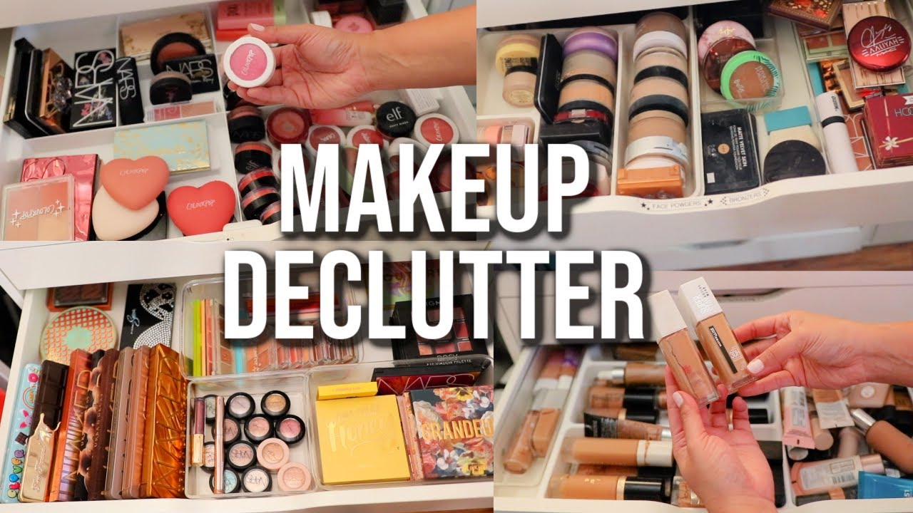 HUGE MAKEUP DECLUTTER! APRIL 2022