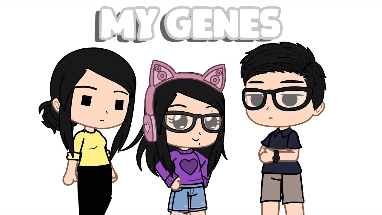 ~ // My genes // Gacha Club // Meme // iCherry // ~ ft. my irl parents :'D