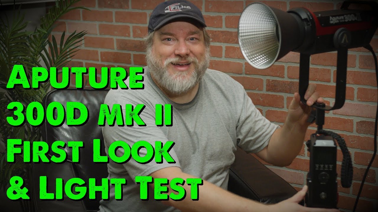 Aputure 300D mkii First Look and Light Test Compared To Original 300D