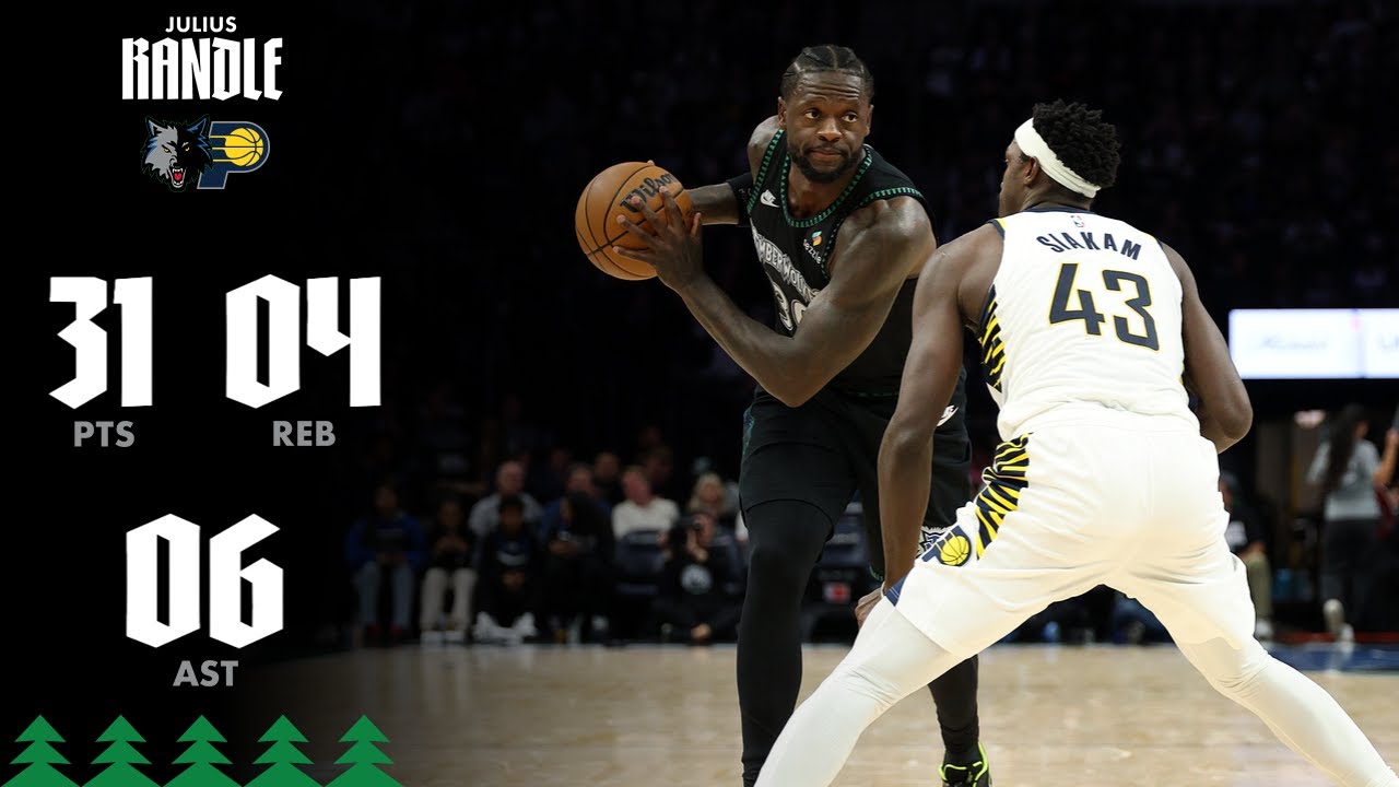 Julius Randle Drops TEAM-HIGH 31 PTS Against Pacers | 10.26.25