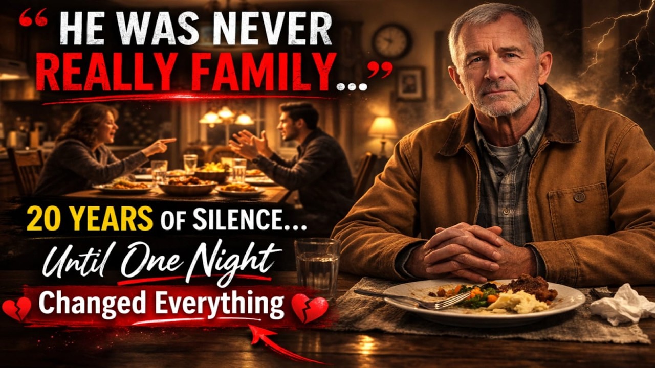 “My Wife’s Son Told Me I Wasn’t His Real Family… After 22 Years at the Same Dinner Table”