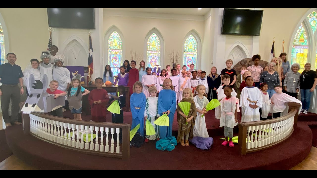 Childrens Easter Play 2022 at San Augustine First UMC