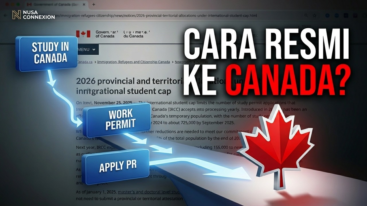 Cara Legal ke Canada itu gimana sih?