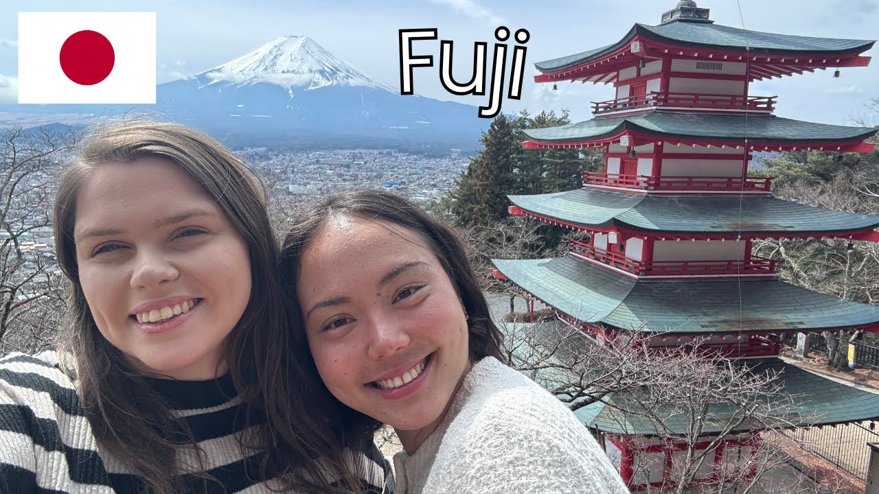 Fuji vlog🇯🇵 Arakuyama Sengen, Lake Kawaguchi🗻