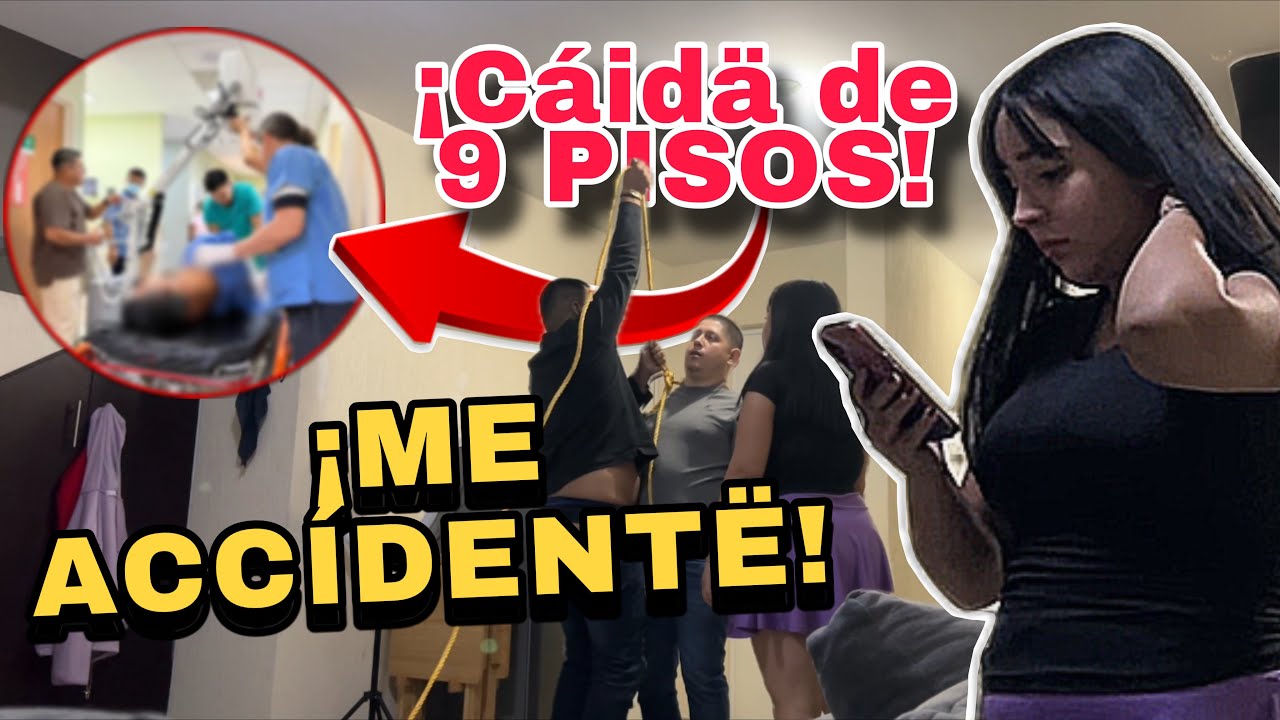 ME CAÍ DE UN EDIFICIO 😢 | Termine en el Hospital 🤕