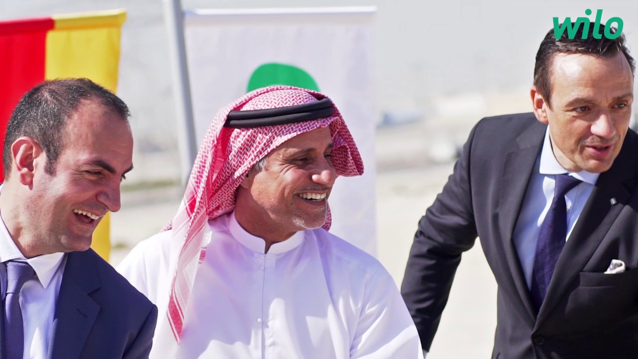 Wilo Middle East Ground Breaking ceremony in Dubai