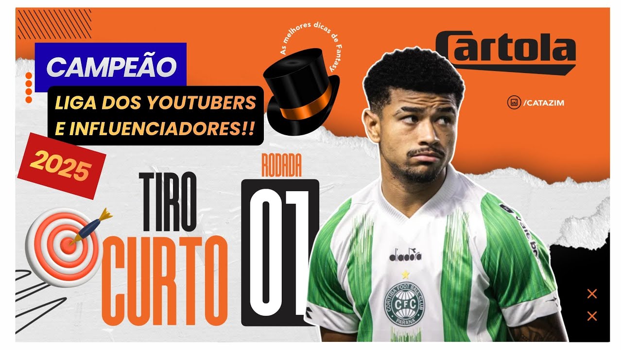 MELHORES SGs e ATAQUES PARA 1&ordm; RODADA🎩 | CAMPE&Atilde;O DA LIGA DOS YOUTUBERS 2025🎩