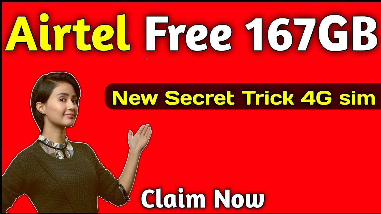 airtel free 167GB 4G data offers 2019 || airtel free data || airtel free internet || airtel