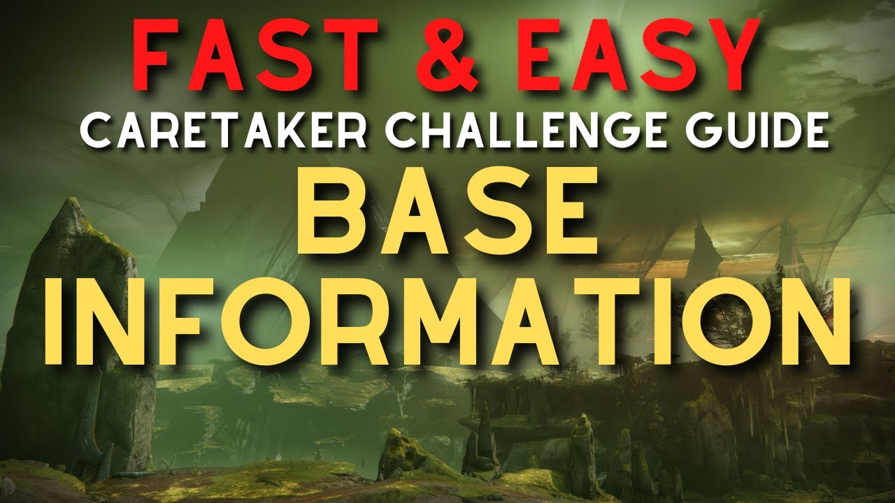 BEST Base Information Challenge Strategy & Tips | Caretaker Challenge Guide | Vow of the Disciple