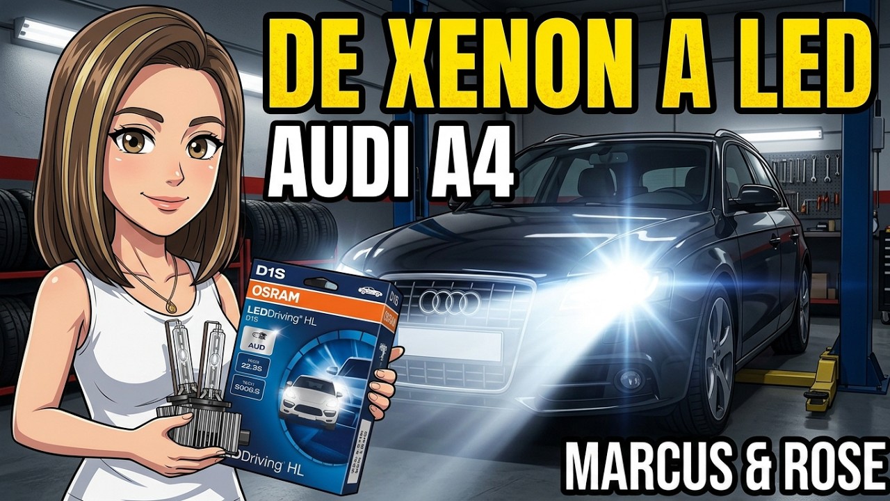 Como cambiar las bombillas de Xenon por unas bombillas nuevas de Led