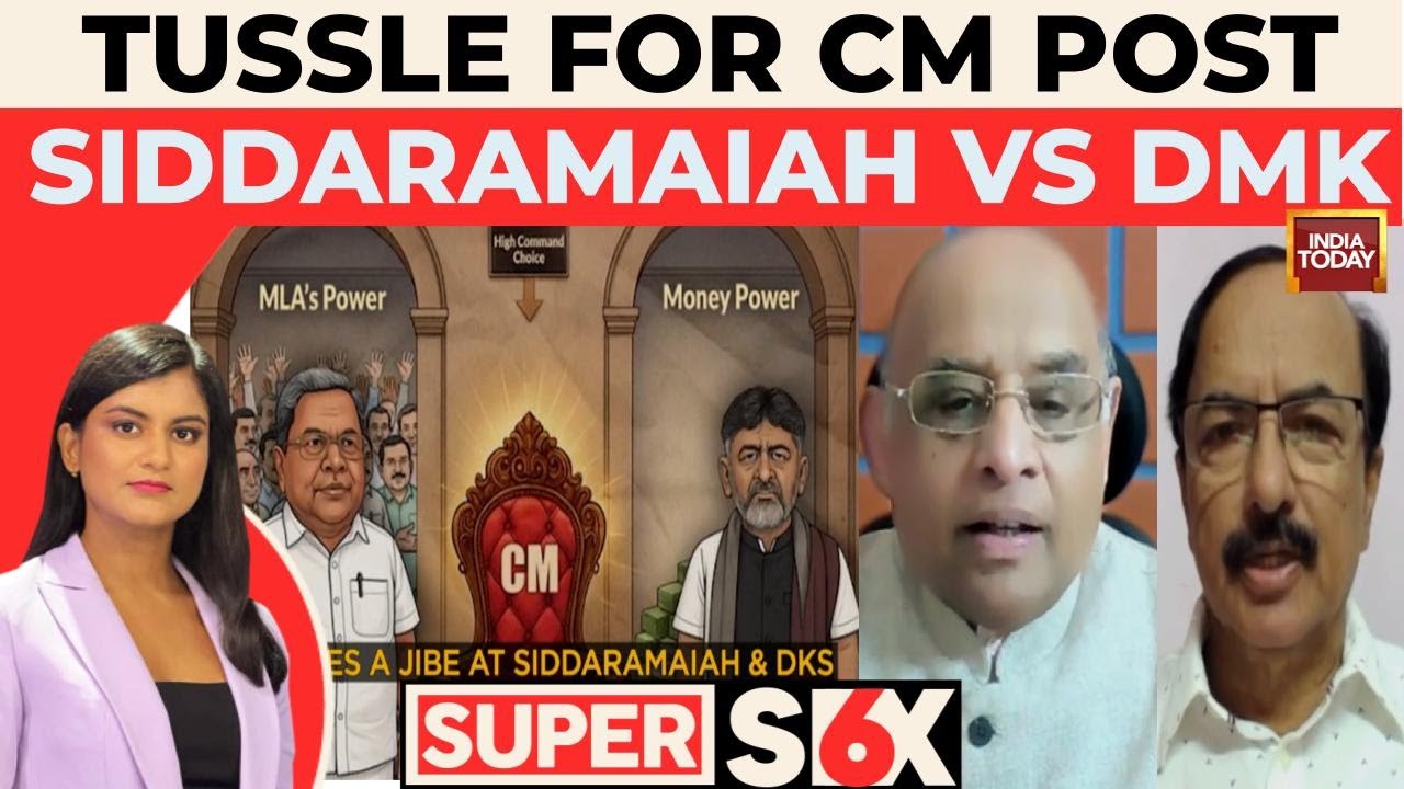 Karnataka Congress Crisis: Siddaramaiah vs Shivakumar Tussle For CM Post Intensifies