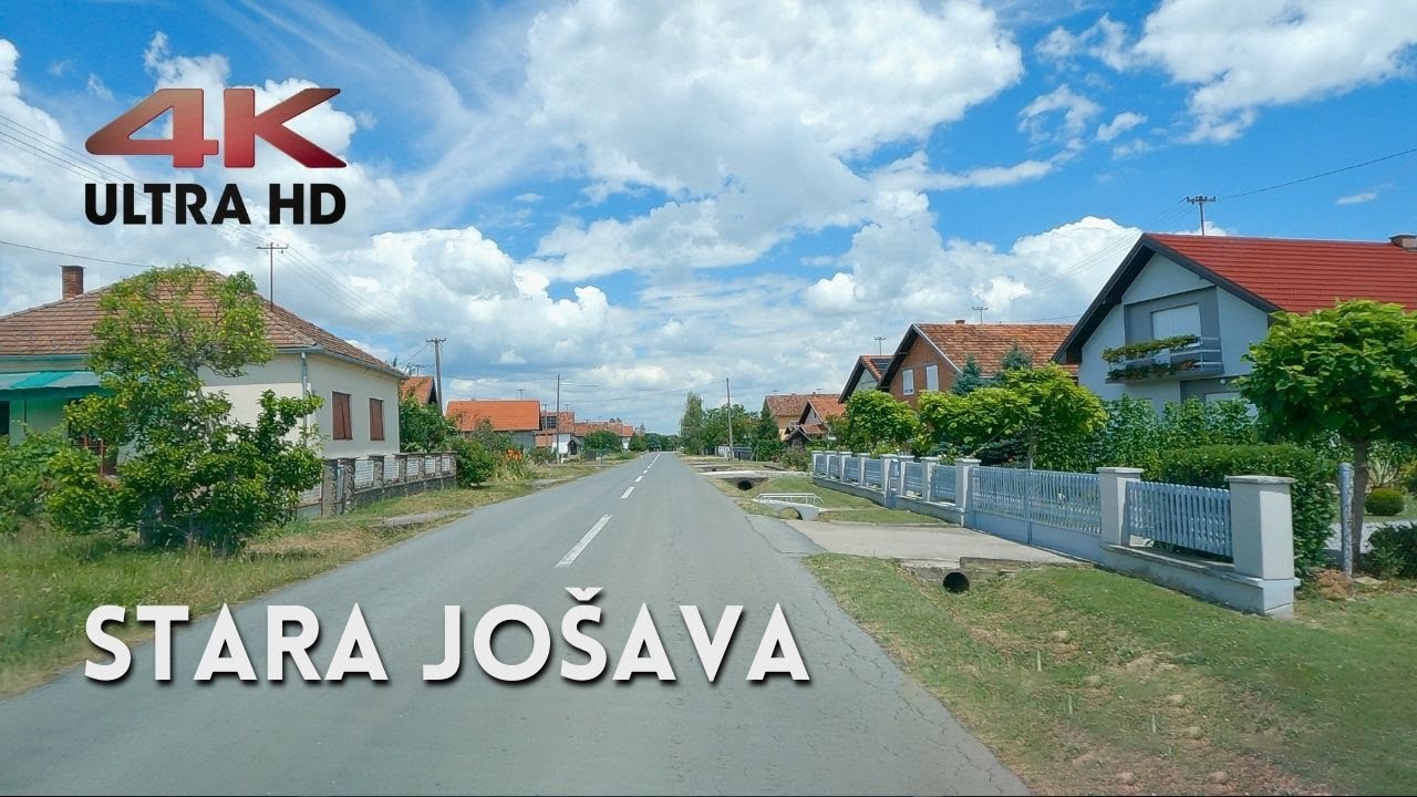 Vožnja kroz Staru Jošavu 4K – Opuštajući Pogled na Slavonsko Selo pod Papukom (10.07.2025.)