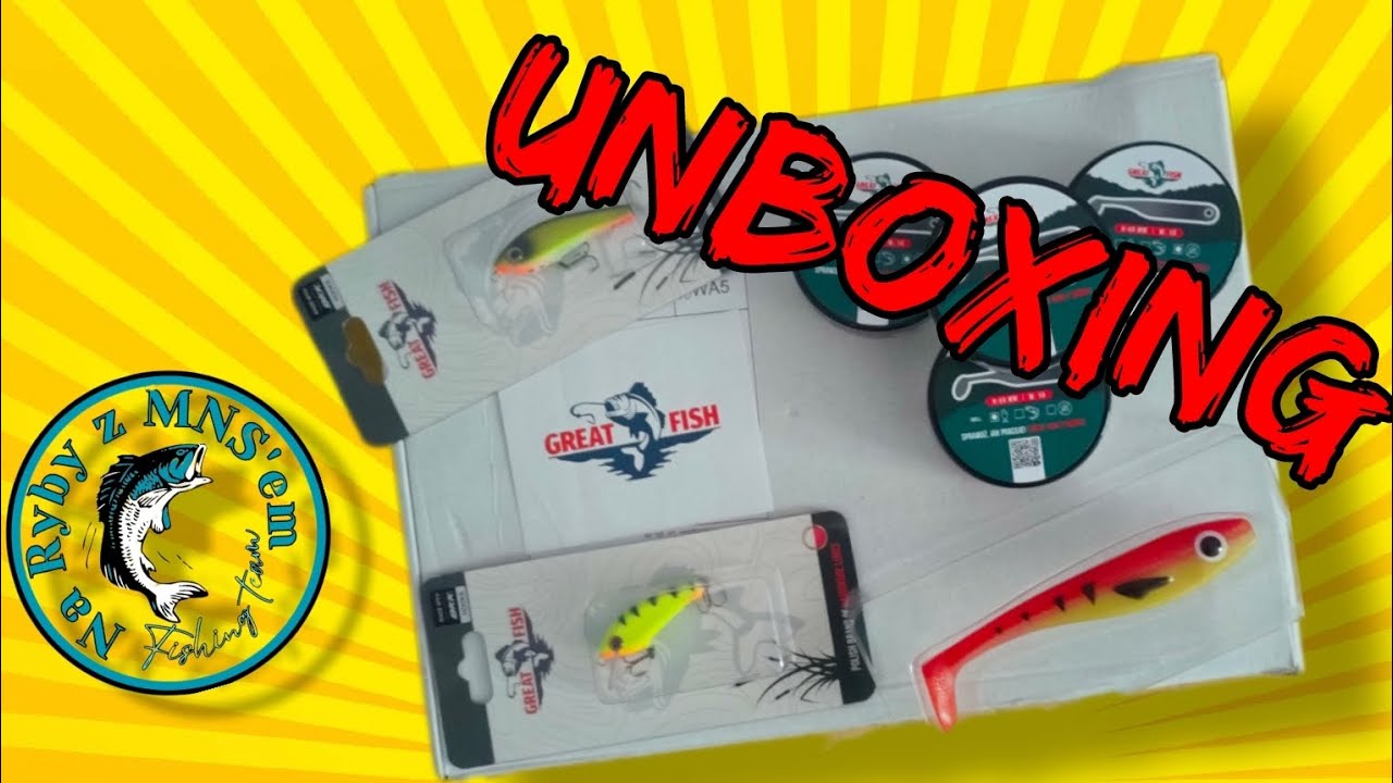 Unboxing paczki od @Great-Fish #unboxing #narybyzmnsem #spinning #pzw #szczupak #okoń
