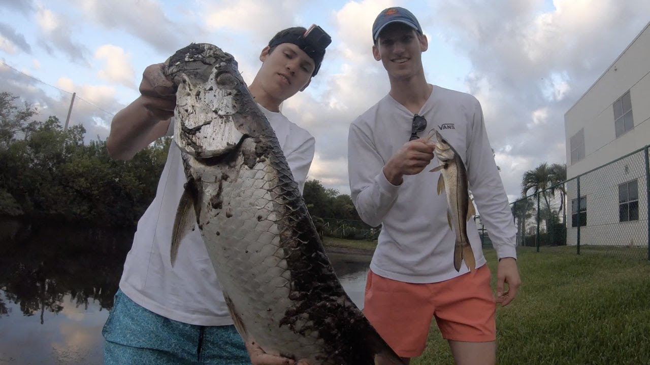 Micro Pond Hopping For Huge Snook & Tarpon!