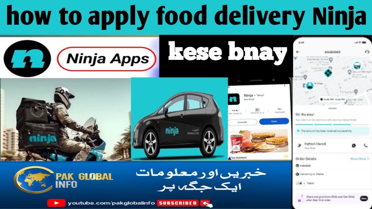 Ninja Delivery app saudi arabia /how to register ninja/ ninja id kese bnay #ninja #foryou #keeta