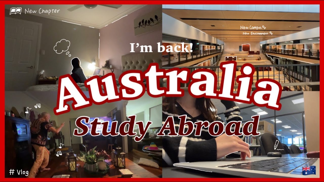 【Vlog】一度挫折しかけた留学。再スタート 〜ホームステイ、オーストラリア留学、海外大学〜