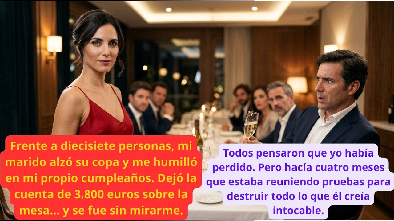 Mi Marido Me Humilló en Mi Cumpleaños Frente a 17 Personas… Pero Nadie Imaginó Lo Que Descubrí