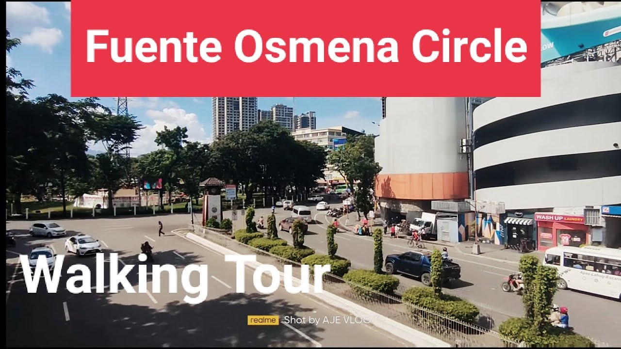 Fuente Osmena Circle, Cebu City, Philippines I Virtual Walk