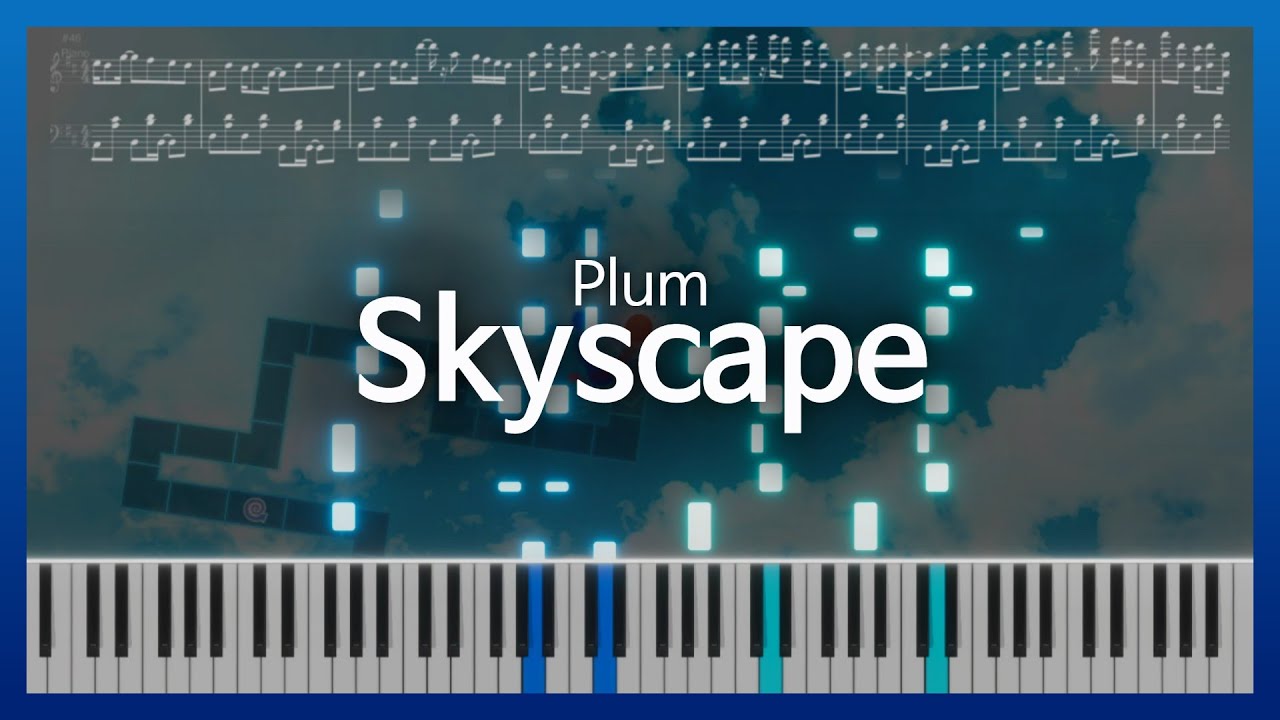 [Game] Plum - Skyscape (Normal) [Piano]
