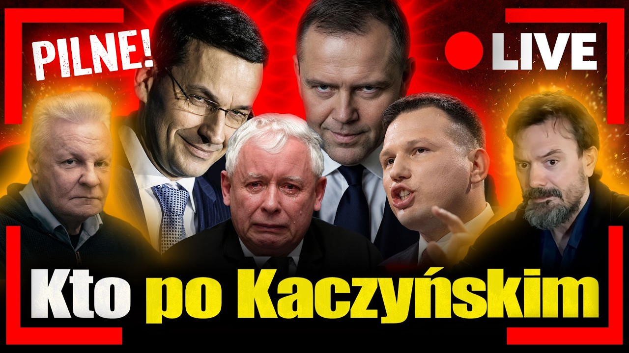 [LIVE] Kto po Kaczyńskim. Nawrocki, Morawiecki, Mentzen? Jan Piński i Tomasz Szwejgiert na żywo