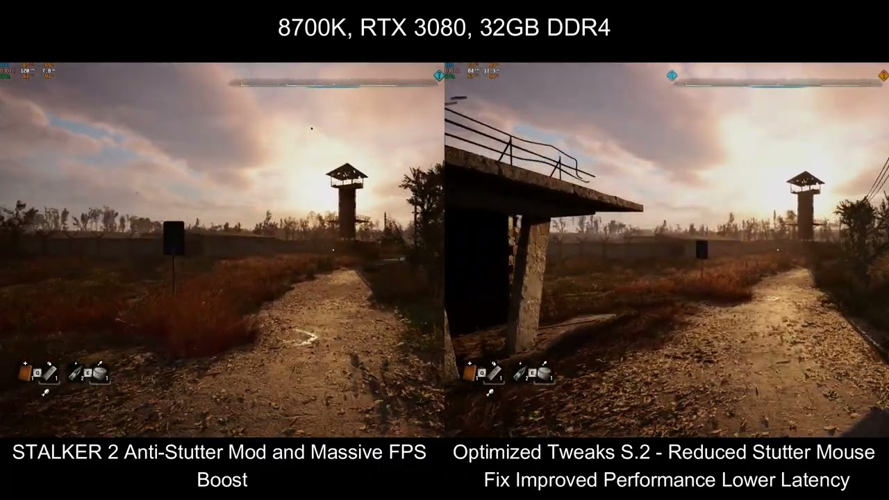 STALKER 2 Anti-Stutter vs Tweaks S.2 (Fastest FPS possible)